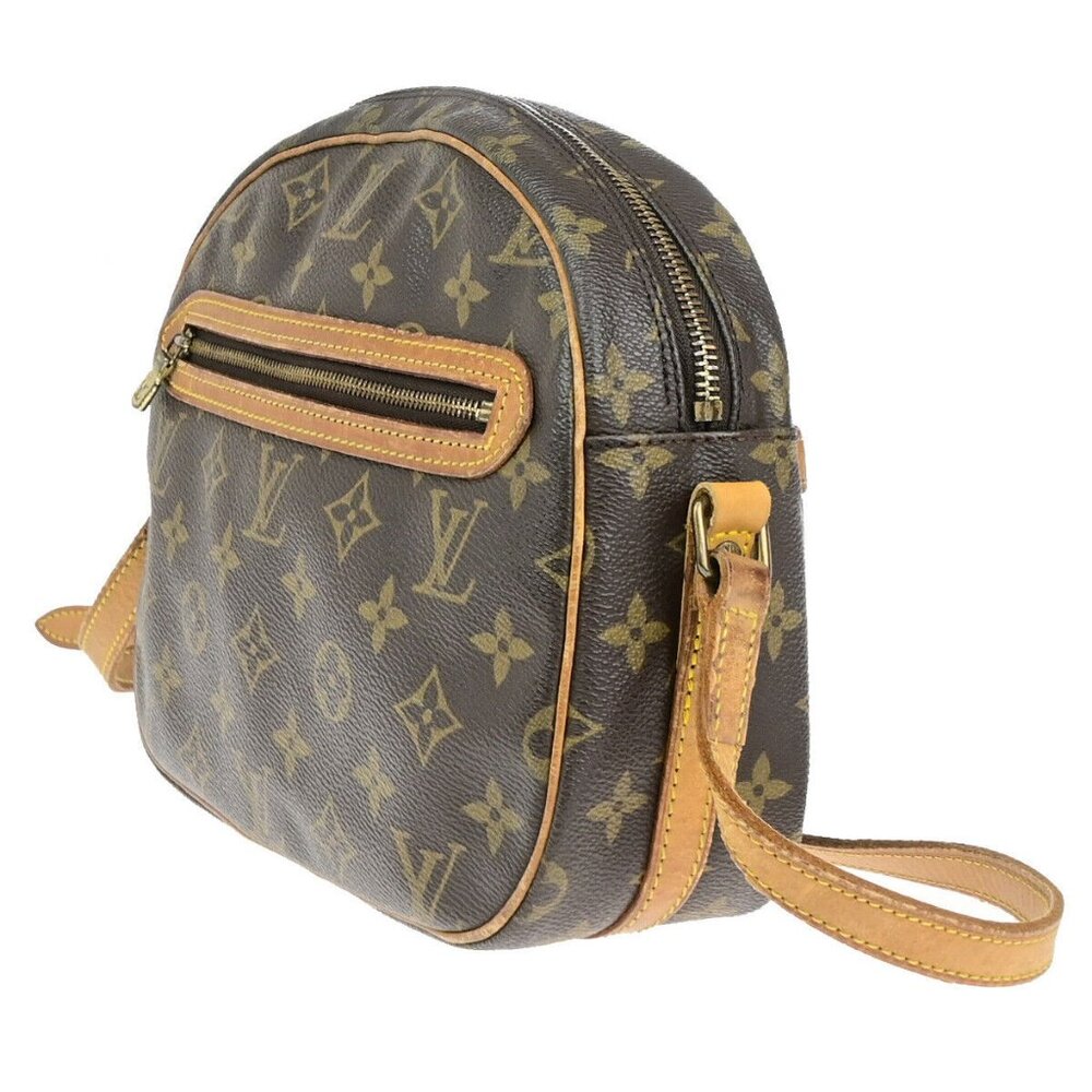 LOUIS VUITTON Senlis Shoulder Bag Monogram Leather Brown France - Picture 2 of 16